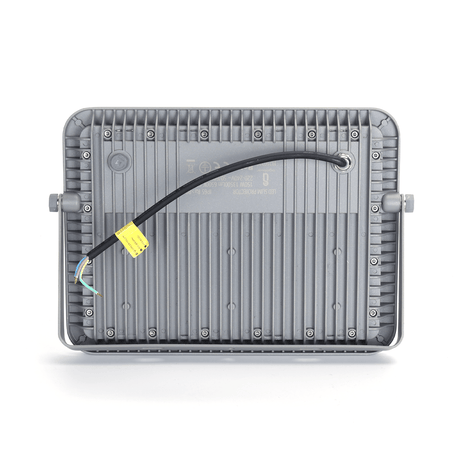 Buitenlamp grijs | LED bouwlamp 100W=900W schijnwerper | daglichtwit 6500K - 90° lichthoek | waterdicht IP65 - LEDPLANET.NL