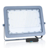 Buitenlamp grijs | LED bouwlamp 100W=900W schijnwerper | koelwit 4000K - 90° lichthoek | waterdicht IP65 - LEDPLANET.NL