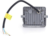 Buitenlamp grijs | LED bouwlamp 20W=180W schijnwerper | daglichtwit 6500K - 90° lichthoek | waterdicht IP65 - LEDPLANET.NL