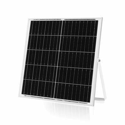Solar LED schijnwerper met zonnepaneel, 2000 lm, daglichtwit 6500K