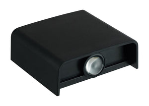 LED Wandarmatuur 170 Lumen - 2W - Koelwit 4000K/Warmwit 2700K/2000K - Zwart - IP65 - Buitenverlichting