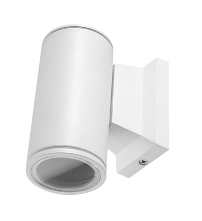 Lampe extérieure ronde blanche | douille GU10 simple pour un spot | étanche IP65 - LEDPLANET.NL