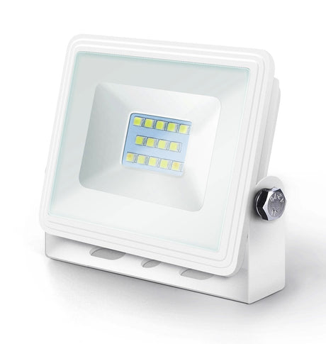 Buitenlamp wit | LED 10W=90W schijnwerper | daglichtwit 6400K | waterdicht IP65 - LEDPLANET.NL