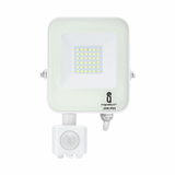 Buitenlamp wit | LED 20W~200W traditionele verlichting | met IR - bewegingssensor | IP65 4000K 1800Lm 230V - LEDPLANET.NL