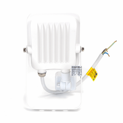 Buitenlamp met sensor, LED schijnwerper 20W vervangt 200W, koelwit 4000K