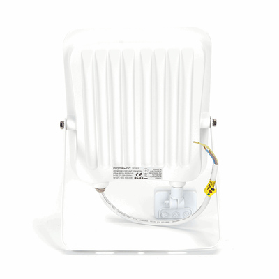 Projecteur extérieur blanc avec détecteur de mouvement IR | LED 100 W~8900 lm=900 W | lumière blanche du jour 6500 K | étanche IP65 - LEDPLANET.NL