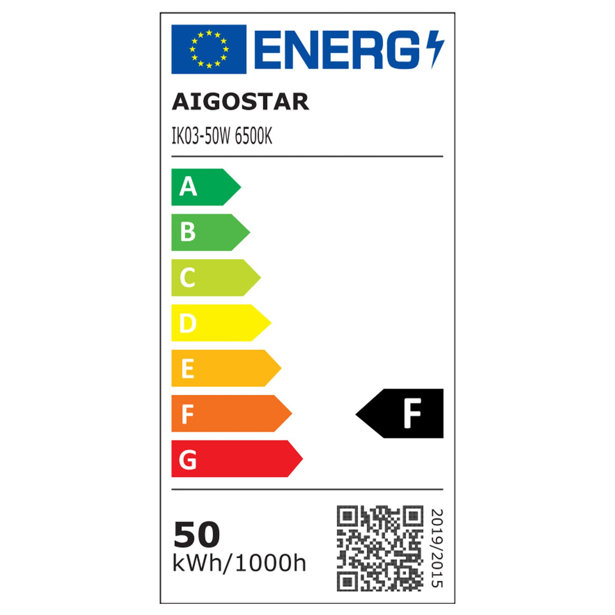 Buitenlamp wit met IR bewegingssensor | LED 50W~4700Lm=500W schijnwerper | daglichtwit 6500K | waterdicht IP65 - LEDPLANET.NL