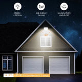 Buitenlamp zwart | LED 10W~900Lm = 100W traditionele verlichting | IP65 4000K 230V - LEDPLANET.NL