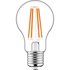 Ampoule LED filament 806 lumens - 7 W - 2700 K - E27 - verre transparent
