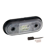 LED Markeringslicht Wit - 12-24V - 1,5mm² Connector