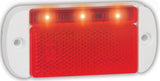 LED markeringslicht rood | 12-24v | 50cm. kabel | 44WRME