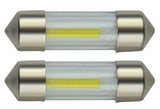 C5W autolamp 2 stuks | LED festoon 31mm | COB daglichtwit 6500K | 12 Volt - 2 Watt - LEDPLANET.NL