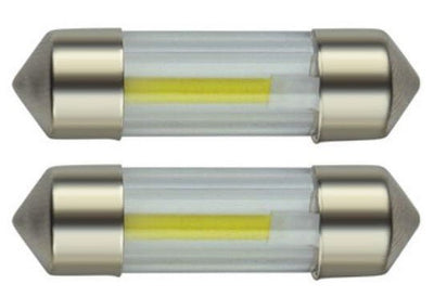 C5W ampoules automobiles 2 pièces | LED festoon 31 mm | COB blanc lumière du jour 6500 K | 24 volts - 2 watts - LEDPLANET.NL