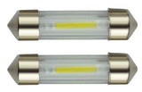 C5W autolamp 2 stuks | LED festoon 36mm | COB daglichtwit 6500K | 12 Volt - 2 Watt - LEDPLANET.NL