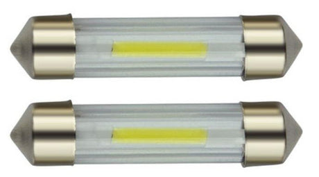 C5W autolamp 2 stuks | LED festoon 39mm | COB warmwit 3000K | 12 Volt - 2 Watt - LEDPLANET.NL