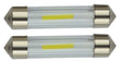 C5W autolamp 2 stuks | LED festoon 41mm | COB warmwit 3000K | 12 Volt - 2 Watt - LEDPLANET.NL