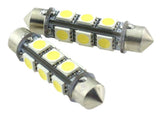 C5W autolamp 2 stuks | LED festoon 43mm | 12 - SMD daglichtwit 6000K | 12 Volt - 3W - LEDPLANET.NL