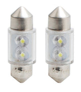 C5W autolamp 2 stuks wit | LED festoon 31mm | SV8.5 0.13W - 12V DC - LEDPLANET.NL