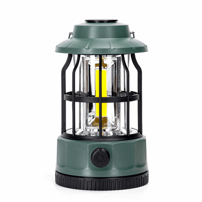 Lampe LED de camping Aigostar à piles, avec un design robuste pour l’extérieur