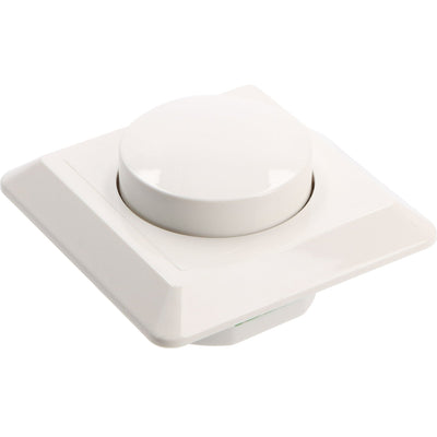 LED dimmerknop compleet met frame wit - universeel - GIRA JUNG Busch-Jaeger