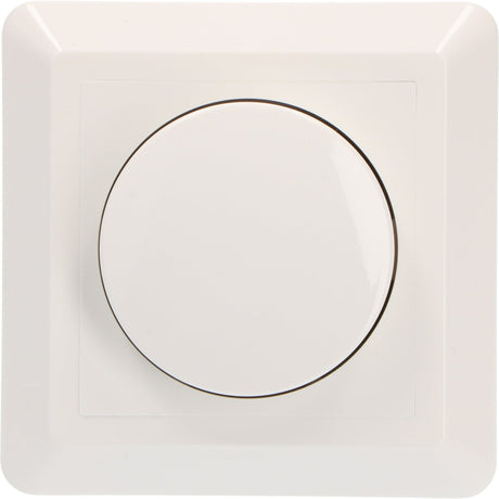 LED dimmerknop compleet met frame wit - universeel - GIRA JUNG Busch-Jaeger