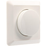 LED dimmerknop compleet met frame wit - universeel - GIRA JUNG Busch-Jaeger