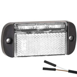 Feu de position LED blanc | 12-24v | connecteur 2-PIN | 44WME2P