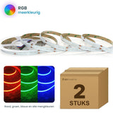 Doos met 2 rollen COB LED strip RGB 24V, meerkleurig