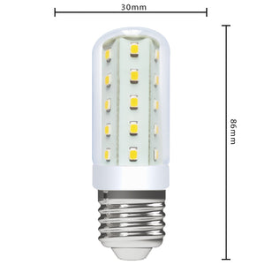 LED Lamp 400 lumen - 4W - Warmwit 2700K - E27 - T30 Buis - CRI 97 - Vervangt 35W Gloeilamp - Helder Glas