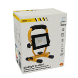 LED Werklamp 850 lumen - 10W - Koelwit 4000K - IP54 Spatwaterdicht - Inklapbaar - 1,5m Kabel