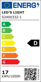 LED TL-armatuur 2500 lumen - 18W - Koelwit 4000K - IP65 Waterdicht - IK08 Slagvast - 120cm - 4 stuks