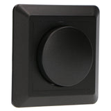 LED's Light Complete Dimmerknop met Frame - Zwart - Past in frames van GIRA, JUNG, Busch-Jaeger