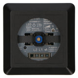 LED's Light Complete Dimmerknop met Frame - Zwart - Past in frames van GIRA, JUNG, Busch-Jaeger