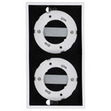 LED's Light Cube LED Plafondlamp - 2 lichtpunten - Draaibaar licht - Staal - 20 x 8 cm - Wit