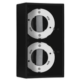 LED's Light Cube LED Plafondlamp - 2 lichtpunten - Draaibaar licht - Staal - 20 x 8 cm - Zwart