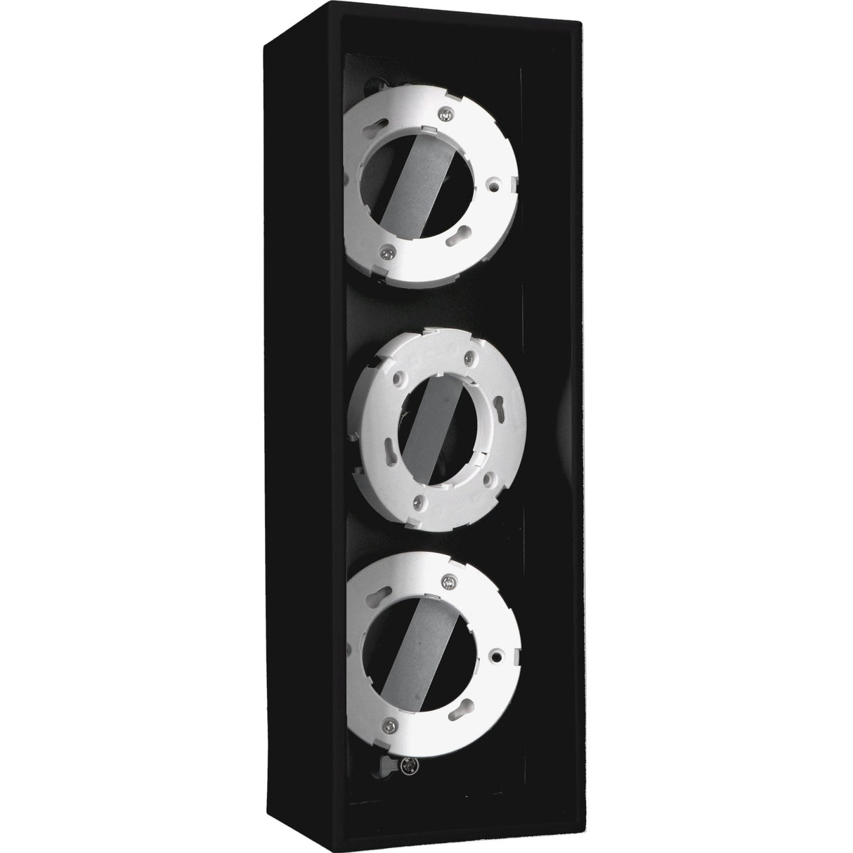 LED's Light Cube LED Plafondlamp - 3 lichtpunten - Draaibaar licht - Staal - 30 x 8 cm - Zwart