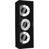 LED's Light Cube LED Plafondlamp - 3 lichtpunten - Draaibaar licht - Staal - 30 x 8 cm - Zwart