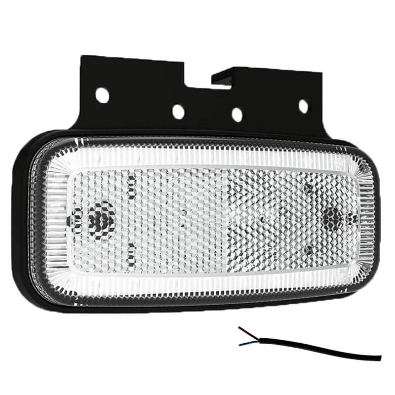 Feu de position LED blanc | 12-24v | câble de 50cm. | MV-1250W
