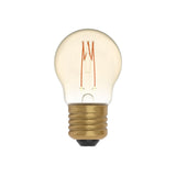LED Filament Lamp Goud 136 Lumen - 2.5W - 1800K Extra Warmwit - Dimbaar - E27 - G45