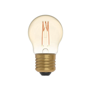 LED Filament Lamp Goud 136 Lumen - 2.5W - 1800K Extra Warmwit - Dimbaar - E27 - G45