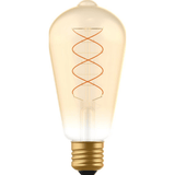 LED Filament Edison lamp - E27 - Extra warmwit 1800K - 250 lumen - 4W - Dimbaar - Goud glas - ST64 - 230V