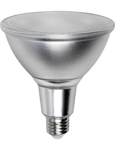 PAR38 spot, E27, warmwit 2700K, 30°, dimbaar, LED 14W=100W halogeenlicht, 230V, IP65
