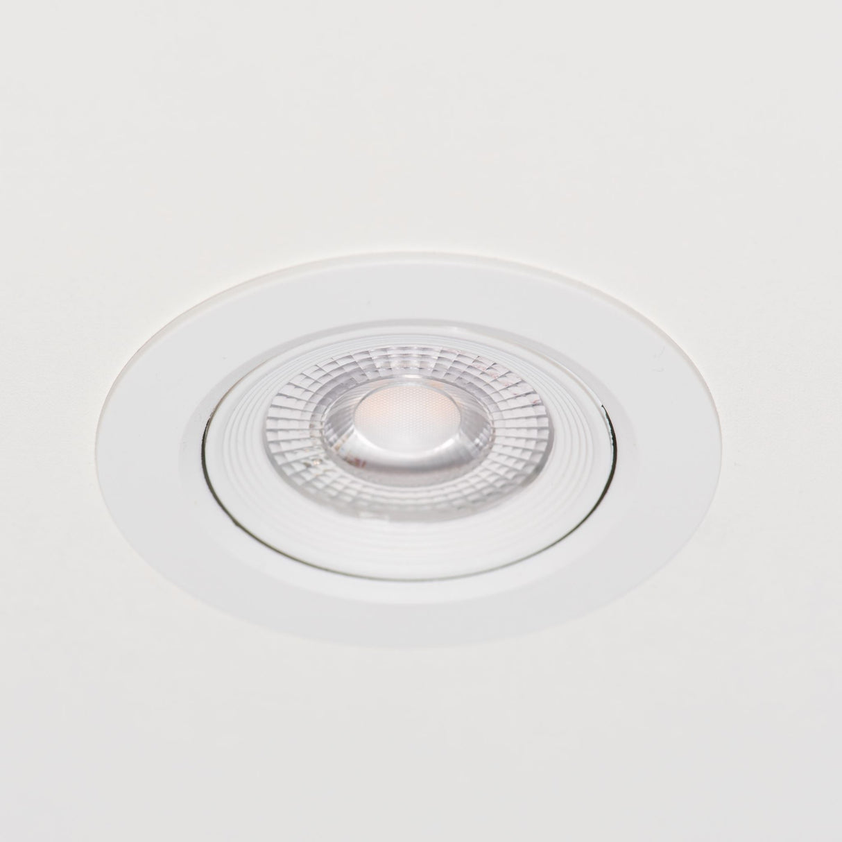 LED Inbouwspot 360 Lumen - 5W - Warmwit - Dimbaar - Kantelbaar - Wit - 3 stuks
