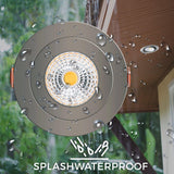 6 PACK - LED's Light Pro LED Inbouwspot Nikkel - DimToWarm - Ø 68mm - Kantelbaar - Warm wit licht - CRI95