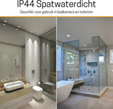 6 PACK - LED's Light Pro LED Inbouwspot Zwart - DimToWarm - Ø 68mm - Kantelbaar - Warm wit licht - CRI95- Dimbaar