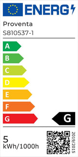 6 PACK - LED's Light Pro LED Inbouwspot Zwart - DimToWarm - Ø 68mm - Kantelbaar - Warm wit licht - CRI95- Dimbaar
