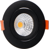 Spot LED encastrable 350 lumens - 5,5W - DimToWarm 2700-2000K - Ø68mm - Orientable - Variable - CRI95 - IP44 - 3 pièces