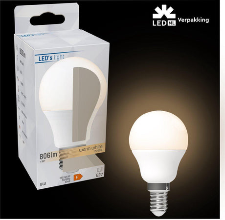 Ampoule LED E14 à intensité variable - réglable vers un blanc extra chaud - 1 ampoule