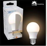 LED Lamp Dimbaar 806 lumen - 8,5W - 2700K-2200K - E27 - Dim-To-Warm