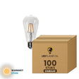 Edisonlamp E27 ST64 filament, 100 stuks, 2700K, doos